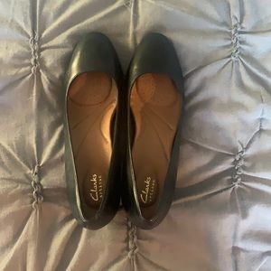 Clarks Classic Black Heels
